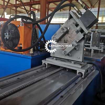 Przemysłowa maszyna do cięcia hydraulicznego Al Drywall Profile Najszybsza 20m / min