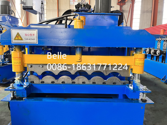 9-11 Rzędy maszyna dachowa ze stali 300H i 8-12m/min Produktywność