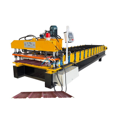 System sterowania PLC Metalowy dachówka do 0,3 mm-0,8 mm