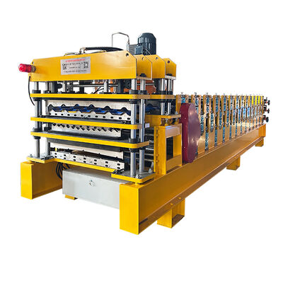 Linia produkcyjna do formowania na zimno blach dachowych trójwarstwowych ze stali PPGI i GI