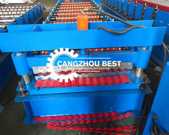 30 m / min Maszyna do formowania rolek z blachy falistej w Chinach