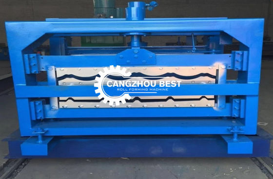 15KW Metal 820mm Maszyna do formowania blachy dachowej