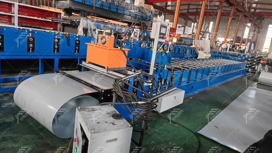 3T Hydrauliczna Maszyna do formowania arkuszy dachowych z systemem sterowania PLC