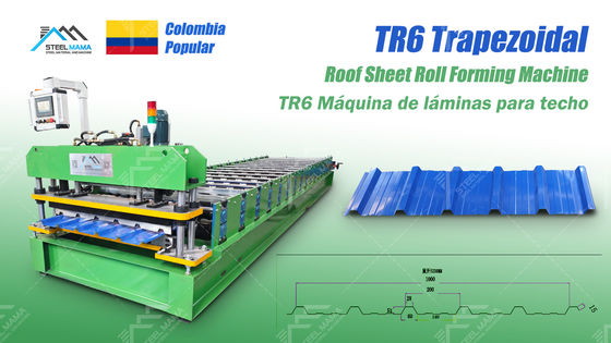 8-15m/min Prędkość maszyny do formowania arkuszy dachowych 3Kw