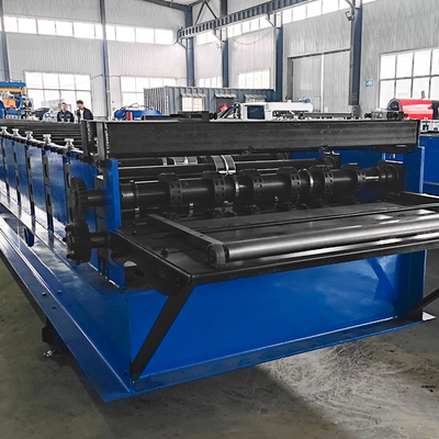 Profil stalowy galwanizowany PLC Control Decking Sheet Floor Roll Forming Machine