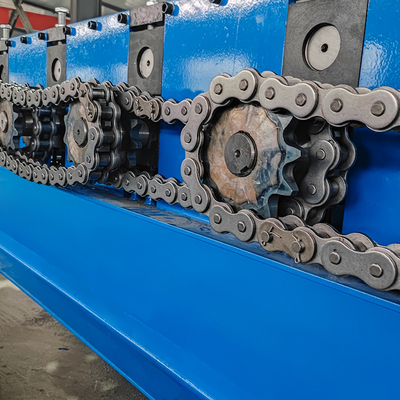 Profil stalowy galwanizowany PLC Control Decking Sheet Floor Roll Forming Machine