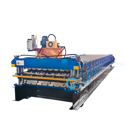 Hydrauliczna automatyczna maszyna do formowania płyt dachowych