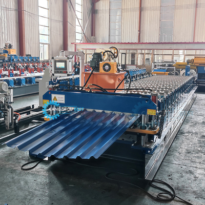 Hydrauliczna automatyczna maszyna do formowania płyt dachowych