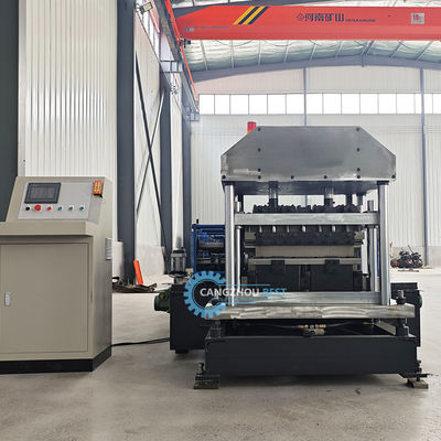 Palety do przechowywania stojak półki pionowe Panel Profil Roll Forming Machine For Supermarket