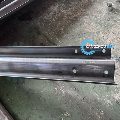 Stalowa grubość 4 mm Żelazo Szybka zmiana 2&amp;3 Waves Crash Barrier Roll Forming Machine