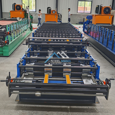 Elektrownia hydrauliczna 5,5 kW Kolorowe dachy podwójny warstwy IBR Taśmowanie płytek falistej
