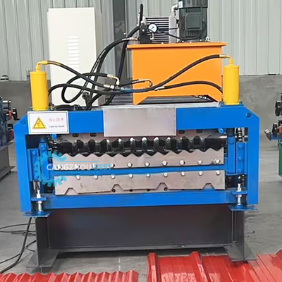 Automatyczne cięcie Hydraulic Power Steel Profile Dwuwarstwowa Roofing Roll Forming Machine