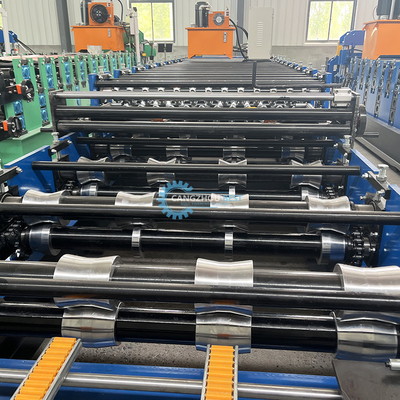 Automatyczne cięcie Hydraulic Power Steel Profile Dwuwarstwowa Roofing Roll Forming Machine