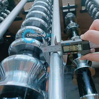 1000 mm szerokość cewki IBR blacha stalowa profila falistego podwójnej warstwy Roll Forming Machine