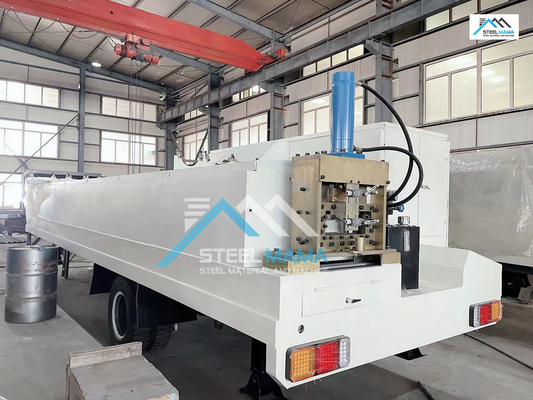 Diesel 914mm szerokość podawania K Span Roll Forming Machine dla paneli 610mm