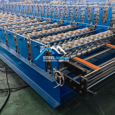 8.5kw Stalowe Szklane dach płytki rolkowania maszyny i dachu Sheet Making Machine
