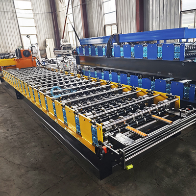 Maszyna do tworzenia płytek metalowych do dachu o szklanej warstwie 8,5kw