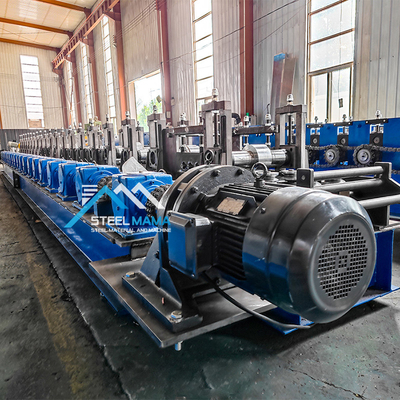 Latające cięcie hydrauliczne dziurkowanie wysokiej prędkości Unistruct C Channel Roll Forming Machine