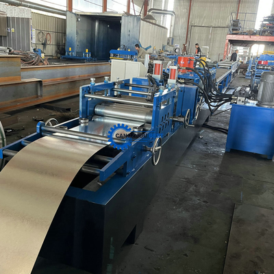 Hydrauliczne cięcie samodzielnie zamykane ocynkowane stalowe ramy drzwiowe Roll Forming Machine