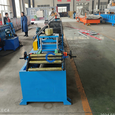 Wysoce wytrzymały ogród warzywny Perforated Steel Fence Making Roll Forming Machine