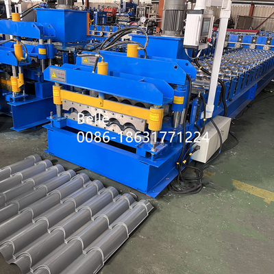 9-11 Rzędy maszyna dachowa ze stali 300H i 8-12m/min Produktywność