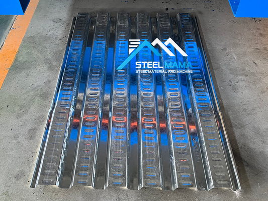 1250 mm szerokości podłogi Deck Roll Forming Machine z regulowaną długością cięcia i typem cięcia hydraulicznego