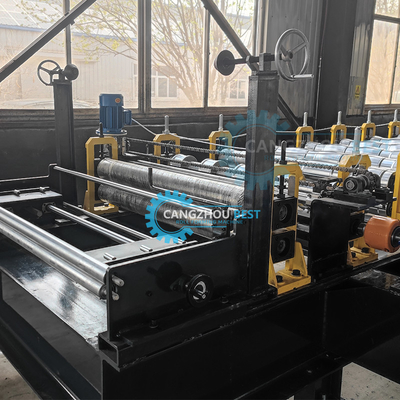Hydrauliczne cięcie Trapezoidal Step Tile Making Roll Forming Machine