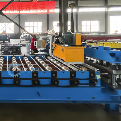 System sterowania PLC 22kroków Rolery Stalowy Profil Dachowy Płytki Roll Forming Machine