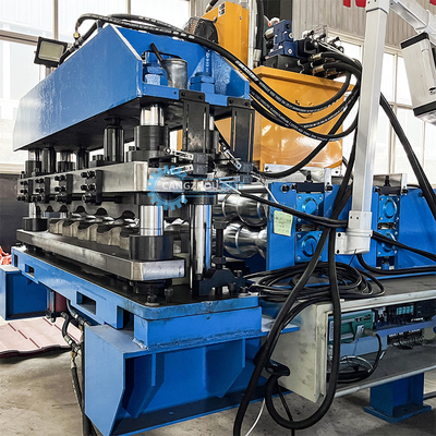 PLC Control Profil kolorowy Roof Tile Roll Forming Machine Rosja Przesyłka skrzynia biegów