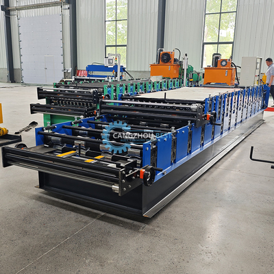 Afryka Podwójny warstwy dachu arkusz kolorowy Profil tworzący dach arkusz Roll Forming Machine