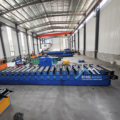 Stalowe płytki podwójnej warstwy Roll Forming Machine Delta PLC