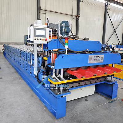 Stalowe płytki podwójnej warstwy Roll Forming Machine Delta PLC