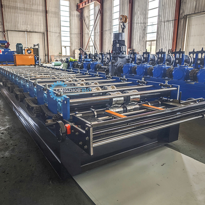 1050 mm Galwanizowana maszyna do formowania trapezodialnych arkuszy z profilem dachowym