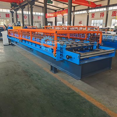 Automatyczna maszyna PPGI GI Cut-Off Steel Profile Roofing Sheet Roll Forming Machine