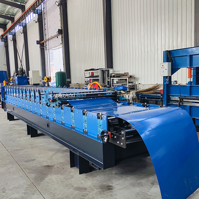 0.14 MM do 0,3 MM Podwójny warstwy stalowe Profil dachowy Sheet Roll Forming Machine