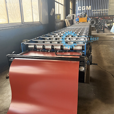 0.3-0.8mm Ibr Metal Roof Roll Forming Machine sterowana przez PLC