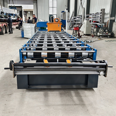 Wytrzymały 45# Stalowe walcowniki Metalowy dach Formowanie maszyny z 3Kw mocy hydraulicznej stacji i 5.5Kw mocy głównego silnika