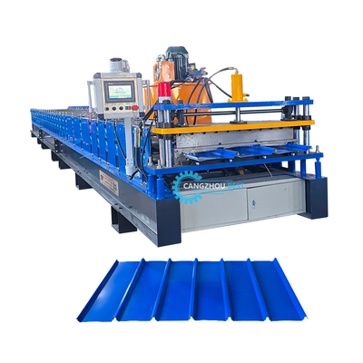 Indonezja Poular 980 Klip Lock Profile Roof Sheet Roll Forming Machine