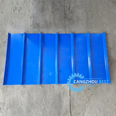 Indonezja Poular 980 Klip Lock Profile Roof Sheet Roll Forming Machine