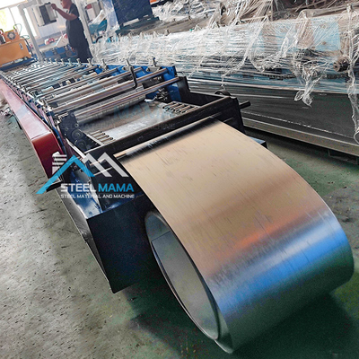 Ghana Popularne Stalowe Profile Self Lock Profile Roof Sheet Roll Forming Machine