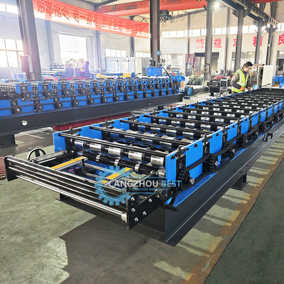 Południowa Afryka Jednopoziomowa 686 IBR Wysokie żebro Dachowe Profile Roll Forming Machine