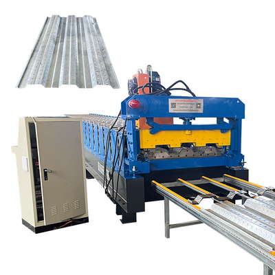 Gęstość materiału 1,2 mm PLC Control Decking Sheet Roll Forming Machine