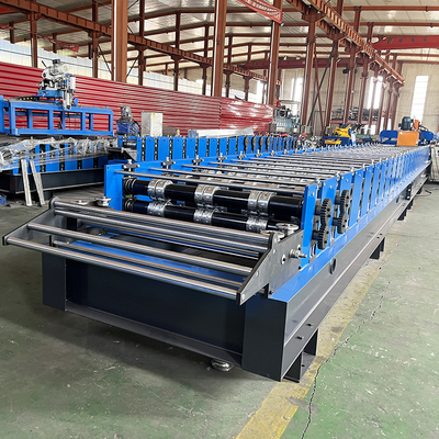 Gęstość materiału 1,2 mm PLC Control Decking Sheet Roll Forming Machine