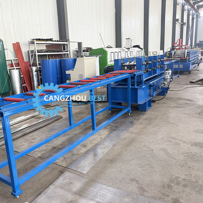 Hydrauliczna maszyna do formowania rolkowego profili ze stali ocynkowanej, do produkcji belek skrzynkowych o wielu rozmiarach