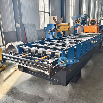 Hydrauliczna szybka maszyna do formowania metalowych dachówek
