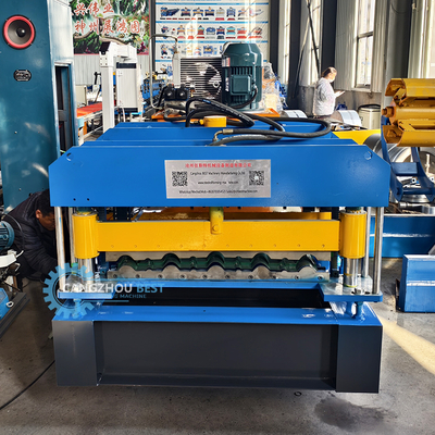 Hydrauliczna szybka maszyna do formowania metalowych dachówek