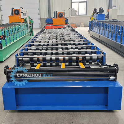 Automatyczna maszyna do formowania płytek dachowych z sterowaniem PLC 3 kW