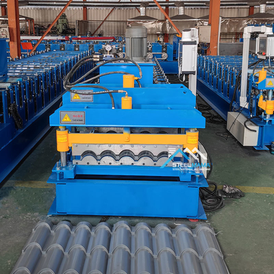 Automatyczna maszyna do formowania płytek dachowych z sterowaniem PLC 3 kW