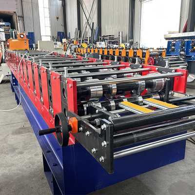 Kolorowa Stal Samozamykająca się Metal Sheet Rolling Roll Forming Machine PLC Control