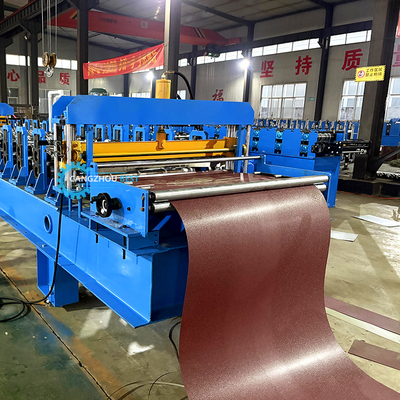 Maszyna do formowania płytek dachowych 0,3-0,8 mm sterowanie PLC 8-15m/min